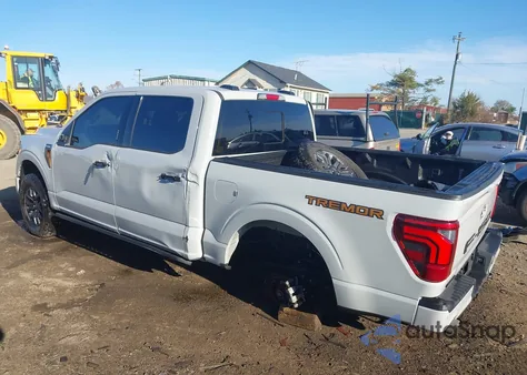 2024 Ford F-150 Tremor from USA, damaged, VIN 1FTFW4L8XRFB97139